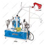اتوی مانکنی مخصوص اتمام کار پیراهن پس از دوخت و برای انتهای کار. دستگاهی الکتروپنوماتیکی به‌منظور پرس هم‌زمان بدنه‌ی اصلی، شانه و آستین‌های پیراهن.