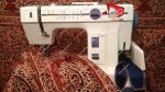 چرخ خیاطی ژانومه دوکله مدل ۲۲۰۰ دستگاهی ژتون‌سر‌خود و ساخت ژاپن. قابلیت دوخت خیاطی از یک سمت و نیز سردوزی با برش پارچه از سمتی دیگر.