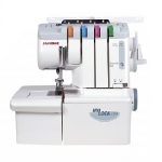 سردوز ژانومه مدل ۷۴۴D مناسب برای برش لبه‌ی پارچه به‌صورت دونخ، سه‌نخ و چهارنخ که با برش و دوخت کنارِ پارچه، سبب حذف ریشه‌های پارچه می‌شود.