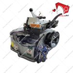 چرخ خیاطی سردوز فرش و موکت دایماکو با برش کناره‌ی پارچه‌س بسیار ضخیم، موکت و هرگونه از مواد و الیاف بسیار ضخیم دیگر به‌صورت دونخ.