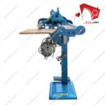 دستگاه نوار بر پارچه سه تیغ مدل فیروز- نمای جانبی از راست