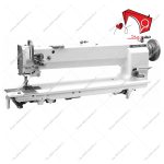 چرخ خیاطی دو پایه لحاف دوزی تنه بلند صنعتی هایلید با میل سوزن متحرک و قابلیتِ دوخت ساده­‌دوزی جهت استفاده برای کارهای بسیار بزرگ و ضخیم با طول زیاد.
