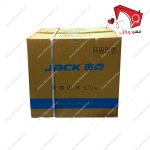 چرخ خیاطی سردوز سرقائمی سه نخ جک مدل c5- نمای بسته‌بندی دستگاه