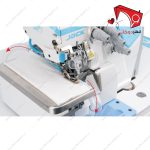 چرخ خیاطی سردوز سرقائمی سه نخ جک مدل c5- نمای پایه