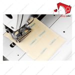 چرخ خیاطی مادگی دوز صنعتی کامپیوتری جک مدل 1790- نمای نمونه دوخت