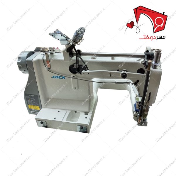 چرخ خیاطی کابویی سه سوزنه ظریف دوز جک- نمای پشتی دستگاه