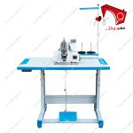 چرخ خیاطی دکمه دوز پنل دار کامپیوتری جک مدل 1377- نمای سوار شده از روبرو