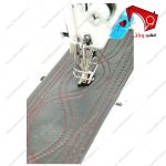 چرخ خیاطی راسته دوز دو پایه‌ی فول کامپیوتری جک مدل h5- نمای نمونه دوخت