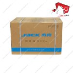 چرخ خیاطی راسته دوز موتور سر خود جک مدل f10- نمای کارتن بسته‌بندی