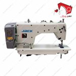 چرخ خیاطی راسته دوز موتور سر خود جک مدل f10- نمای پشتی