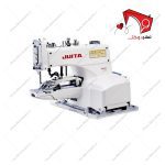 چرخ خیاطی دکمه‌ دوز جویتا با قابلیتِ دوخت دگمه‌ روی پارچه با سرعت بسیار بالا و مناسب جهت استفاده در کارگاه­‌های تولیدی و کار حرفه­‌ای.