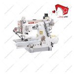 چرخ خیاطی میاندوز لوله ای کامپیوتری جویتا با قطر بازوی کوچک، قابلیت قطع خودکار نخ و پایه بلند کن اتومات در انتهای کار. با قابلیت دوخت میاندوزی با سرعت بالا.