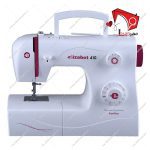 چرخ خیاطی کاچیران الیزابت مدل ۴۱۰. قابلیت دوخت انواع مدل‌های اصلی و ابتدایی، مناسب برای جهیزیه، افراد مبتدی و مصارف خانگی است.