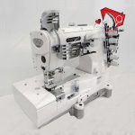 چرخ خیاطی میاندوز نوار دوز کانزا اسپشیال، با قابلیت دوخت و اتصال نوار، زوار یا سایر آلات دیگر روی پارچه با سرعت بالا و مناسب جهت استفاده در واحدهای تولیدی.