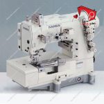 چرخ خیاطی میاندوز نوار دوز قطع کن دار کانزا اسپشیال، با قابلیت دوخت و اتصال نوار دو طرفه روی پارچه با سرعت بالا و مناسب جهت استفاده در کارگاه­‌های تولیدی.