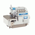 چرخ خیاطی سردوز چهار نخ کینگتکس مدل UH-9004 . دوخت سردوزی و برش پارچه با تیغ با سرعت بسیار بالا، با صدا و مصرف برق کم. مناسب جهت استفاده برای کار حرفه­‌ای.