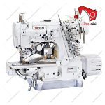 چرخ خیاطی میاندوز تیغ چپ فول رویانگ، با قطر بازوی کوچک، قابلیت برش کار و دوخت میاندوزی با سرعت بالا و مناسب جهت استفاده در مزون­‌ها و کارگاه­‌های تولیدی.