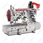 چرخ خیاطی میاندوز کامپیوتری کاربر از رو رویانگ، قابلیت قطع خودکار نخ و پایه بلند کن اتومات در انتهای کار. با قابلیت دوخت میاندوزی با سرعت بالا.