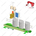 دستگاه سرکیسه دوز تمام اتومات یوهان مدل FACC-N980AC ساخت تایوان- نمای طراحی شده