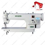 چرخ خیاطی دو پایه کامپیوتری زوجی مدل ۰۳۰۳، با قابلیتِ دوخت ساده­‌دوزی، مخصوص پارچه­‌ها و کارهای بسیار ضخیم مثل کیفِ چرم و ... با سرعت بالا.