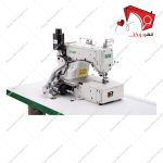 چرخ خیاطی میاندوز کامپیوتری فول اتومات زوجی مدل C5000- نمای سه بعدی از پشت