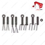 چرخ خیاطی مادگی چشمی کامپیوتری زوجی مدل ۵۸۲۱- نمای نمونه دوخت