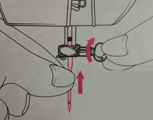آموزش تعویض سوزن- بستن سوزن