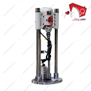 دستگاه سوراخ کن حرارتی پارچه دایانگ- نمای جانبی از چپ