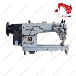 چرخ خیاطی صنعتی دو پایه تیپیکال ۱۲ درجه موتور سرخود مدل GC0303DCX، نمای پشتی