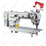 چرخ خیاطی راسته دوز دو پایه صنعتی موتورسرخود زوجی مدل 0303l- نمای پشتی