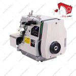 چرخ خیاطی سردوز 5 نخ سوپر جت صنعتی زوجی مدل B9500- نمای سه بعدی از راست