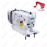 چرخ خیاطی راسته دوز نخ قطع کن دار زوجی مدل A6000D- نمای پشتی دستگاه