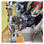 چرخ خیاطی سردوز سه نخ جک مدل E4s- نمای پایه‌ی دوخت