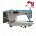 چرخ خیاطی دو سوزن دو قلاب بدون غلتک جک مدل 8560- نمای پشتی