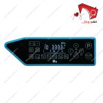 چرخ خیاطی راسته دوز ضخیم دوز دوپایه‌ جک مدل h6- نمای پنل