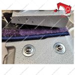 چرخ خیاطی سردوز فرش و موکت دایماکو سمت چپ- نمای غلتک‌ها