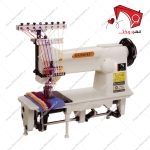 چرخ خیاطی چمن دوزی دایماکو سمت چپ مدل AK-۱۹۰۰A- نمای سه بعدی دستگاه