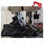 چرخ خیاطی سه سوزنه کابویی ضخیم دوز دایماکو- نمای نمونه دوخت