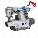 چرخ خیاطی میاندوز پوزه ای فول اتوماتیک جک مدل K6- نمای سه بعدی از چپ