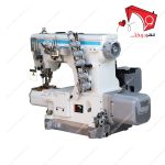 چرخ خیاطی میاندوز پوزه ای فول اتوماتیک جک مدل K6- نمای سه بعدی از راست