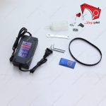 چرخ خیاطی سرکیسه دوز شارژی- نمای ابزار اضافی