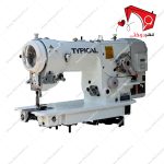 چرخ خیاطی هفت و هشت سستیک آسیابی تیپیکال مدل 2284- نمای سه بعدی از چپ