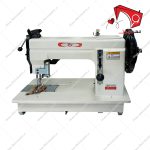 چرخ خیاطی هفت و هشت فرش فوق ضخیم دوز سیلور مدل SN- 204D با قابلیت دوخت زیگزاگ (هفت و هشت) روی انواع مواد و لایه‌های با ضخامت بسیار زیاد.