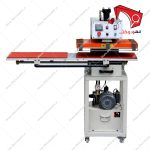 دستگاه پرس چاپ حرارتی هیدرولیک فول اتوماتیک دو صفحه کینگ استرانگ 60x4. قابلیت پرس انواع کارهای مختلف با گستردگی بالا. مناسب برای استفاده در واحدهای تولیدی