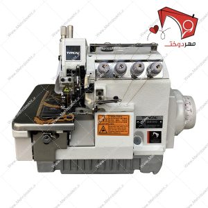 چرخ خیاطی سردوز ۵ نخ فوق ضخیم تیپیکال موتور سر خود مدل GN815HD، دوخت سردوزی و برش پارچه با تیغ با سرعت بالا و مناسب جهت استفاده در مزون‌­ها و واحدهای تولیدی