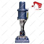 دستگاه پرس دکمه زن و پانچ برقی نیمه اتوماتیک ایرانی فولاد- نمای روبرو