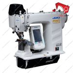 چرخ خیاطی آستین دوز و آستین چسبان فول اتوماتیک ژوکی مدل DP- 2100، با قابلیت دوخت اتوماتیک حلقه آستین به بدنه‌ی اصلی کت، مناسب جهت استفاده در مزون‌ها، انواع واحدها و کارخانه‌های تولیدی.