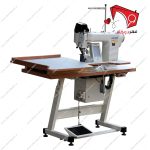 چرخ خیاطی آستین دوز و آستین چسبان فول اتوماتیک ژوکی مدل DP- 2100- نمای سوار شده