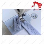 چرخ خیاطی شلال موتور سر خود جکی مدل JR- 8800AT- نمای نمونه دوخت