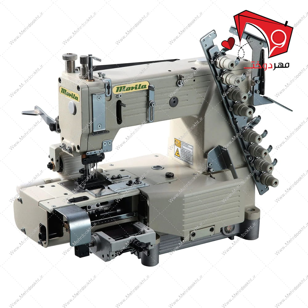 Mehrdookht.ir- 4 Needle, Cylinder bed, Multi-Needle Sewing Machine-MR-4404PMD 4406PMD 4408PMD 4412PMD-min چرخ خیاطی کش قلفتی دوز موریلا مدل 4404
